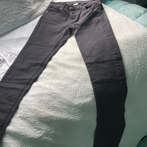 Poetry Stretch Cotton Gray Jeans Size 4